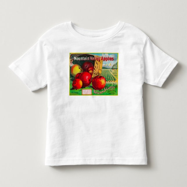 Gebirgstal Apple LabelHamilton, M.Ü. Kleinkind T-shirt (Vorderseite)