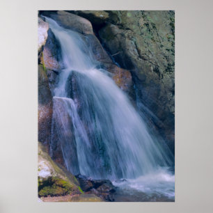 Gebirgswasserfall Poster