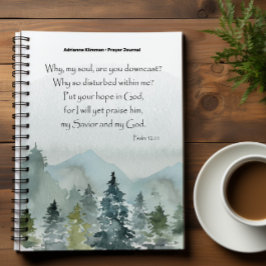 Gebirgszeitung "personalisierte Bibel Verse Mounta Notizbuch