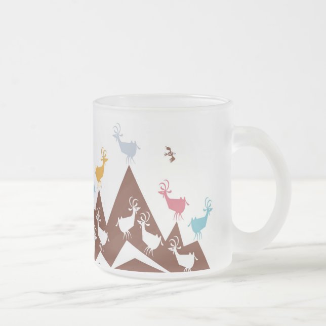 Gebirgsziegen Mattglastasse (Rechts)