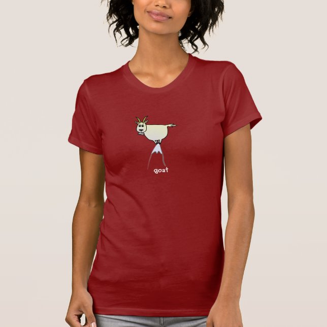 Gebirgsziegen-T-Shirt T-Shirt (Vorderseite)