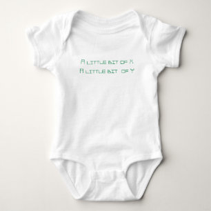 gebissen von X und von Y Baby Strampler