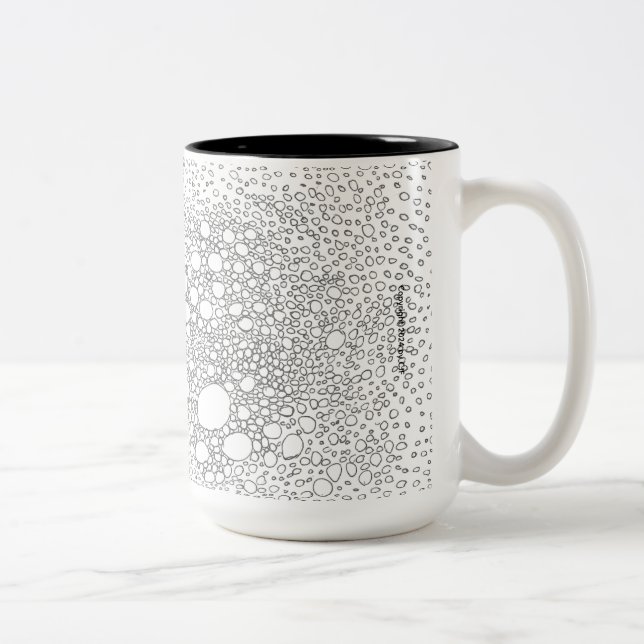 Gebläse - Monochrome Tasse (Rechts)