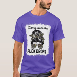 Gebleicht, bis der Puck sich vom unangenehmen Bun  T-Shirt