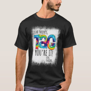 Gebleicht Lieber Eltern Tag Du Bist Es Tie Dye Lie T-Shirt
