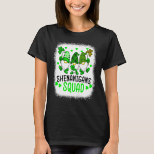 Gebleichte Shenanigans-Squad St. Patrick's Day Gno T-Shirt