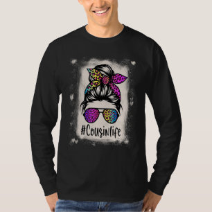 Gebleichtes Cousin Leben Unordentlicher Knoten Reg T-Shirt