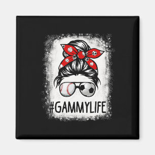 Gebleichtes Gammy Leben Fußball Saloppe Frisur Bys Magnet