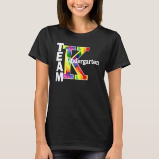 Gebleichtes Lehrer- und Schüler-Team Kindergarten T-Shirt