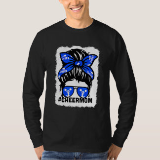Geblendete Cheer Mutter Mama Parent Cheerleader Ma T-Shirt