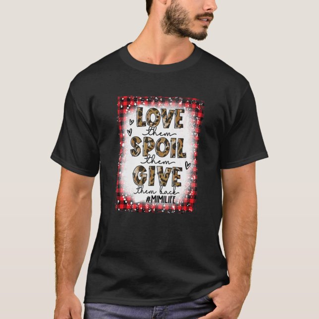 Geblendete Liebe sie verwischt sie geben ihnen Mim T-Shirt (Vorderseite)