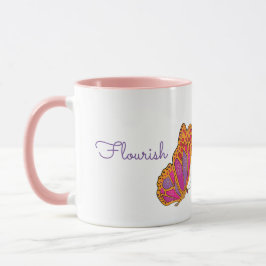 "Geblüht" Frühjahrsschmetterling-Tasse Tasse