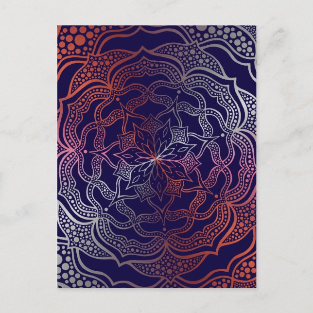 Geblüht Postkarte (Vorderseite)