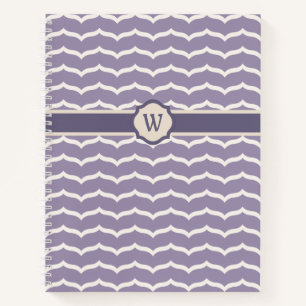 Geblüht Zigzag Spiral Notebook Notizbuch