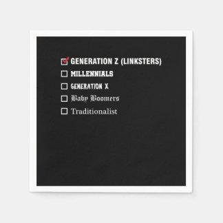 Gebnration Z Millenials Generation X Boomer Gesche Serviette