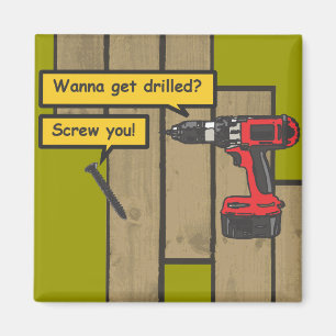 Gebohrt Magnet