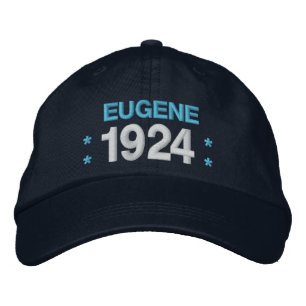 Geboren 1924 oder jedes Jahr 90. Geburtstag V05G N Bestickte Baseballkappe