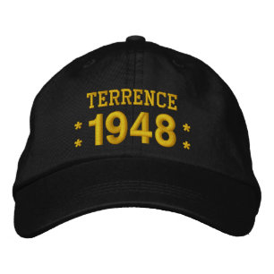 Geboren 1948 oder jedes Jahr 70. Geburtstag V09B B Bestickte Baseballkappe