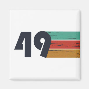 geboren 1949 Vintager Geburtstag Magnet