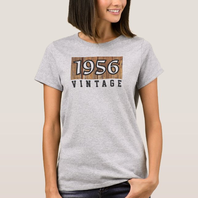 Geboren 1956 T-Shirt (Vorderseite)