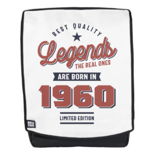Geboren 1960 Geburtstag Rucksack