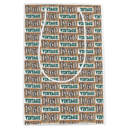 Geboren 1960 Mittelgeschenktasche Mittlere Geschenktüte