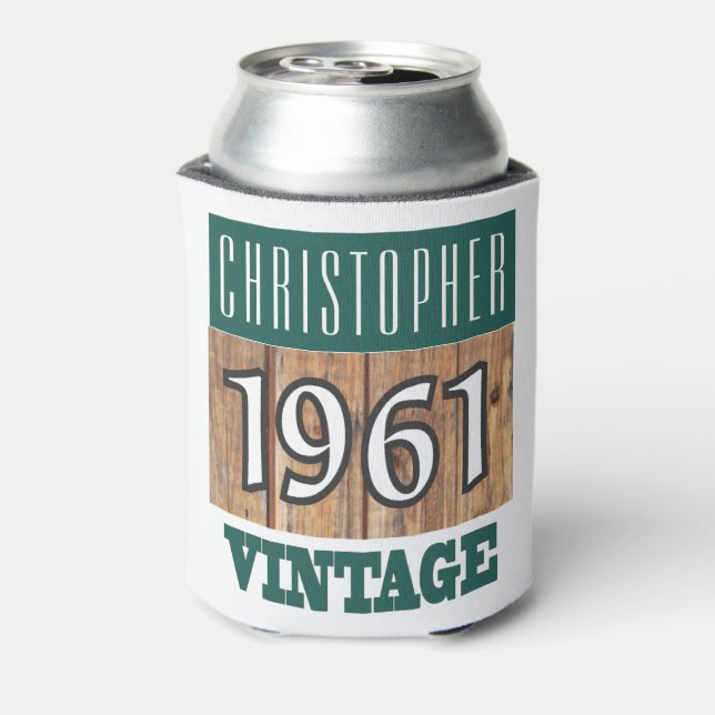 Geboren 1961 dosenkühler (Kanne Rückseite)
