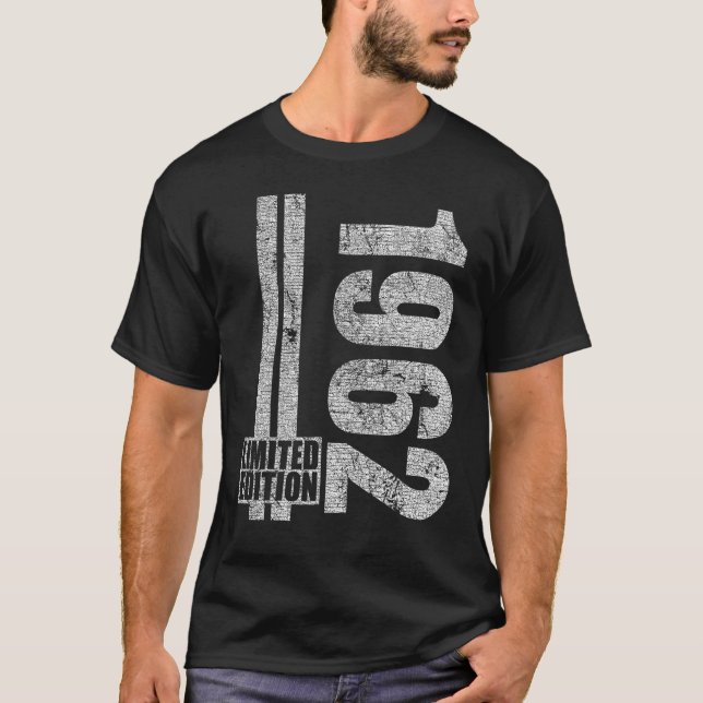 Geboren 1962 Geburtstag für Männer T-Shirt (Vorderseite)