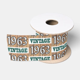 Geboren 1963 satinband