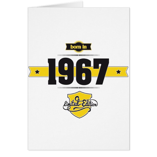 geboren 1967 (choco&gelb) (Vorne)