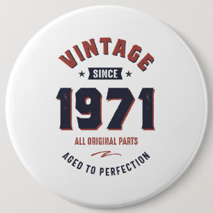 Geboren 1971 Geburtstag Button