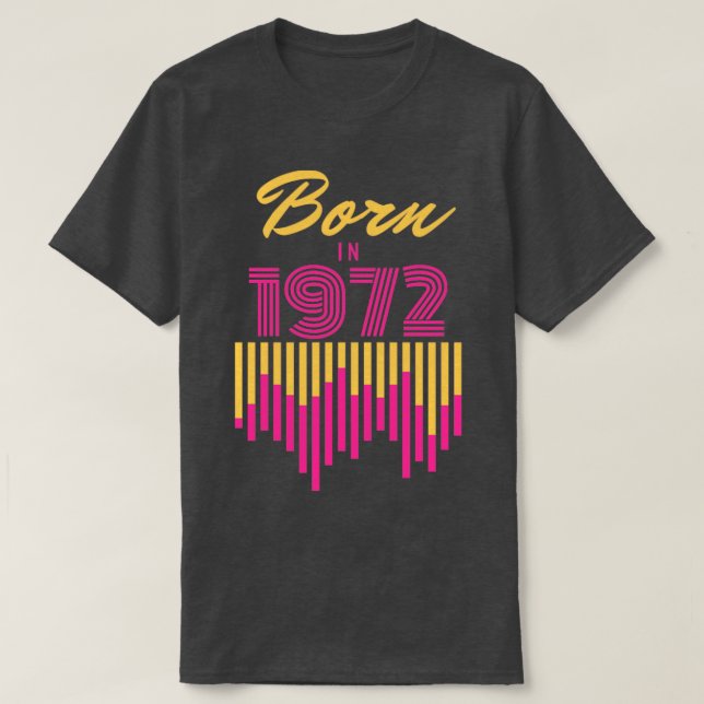 Geboren 19721 T-Shirt (Design vorne)