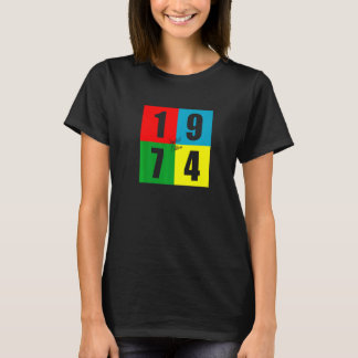Geboren 1974 Retro Vintag 48. Geburtstag T-Shirt