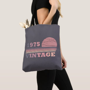 geboren 1975 Vintag 50. Geburtstagsgeschenk Tasche