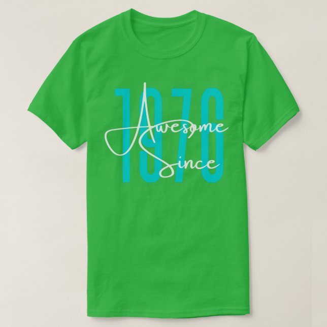 Geboren 1976 T-Shirt (Design vorne)