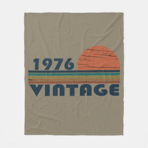 Geboren 1976 Vintage Geburtstagsgeschenke Fleecedecke
