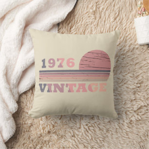 geboren 1976 Vintage Geburtstagsgeschenke Kissen