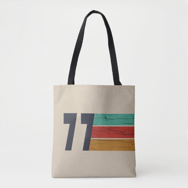 Geboren 1977 Vintage Geburtstagsgeschenke Tasche (Vorderseite)