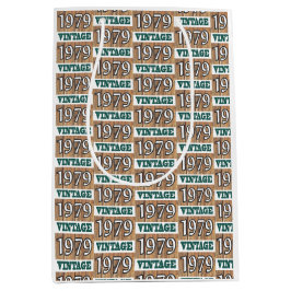 Geboren 1979 Mittelgeschenktasche Mittlere Geschenktüte