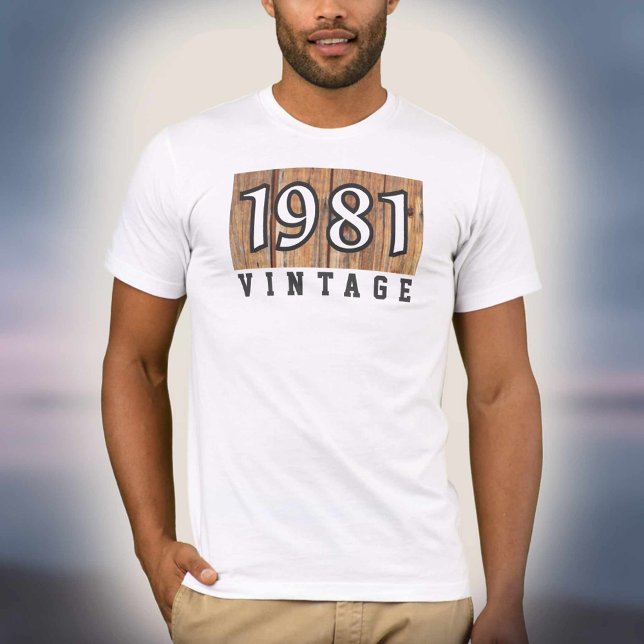 Geboren 1981 T-Shirt (Von Creator hochgeladen)