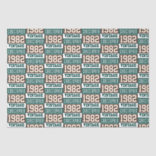 Geboren 1982 seidenpapier