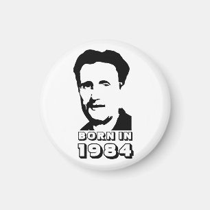 Geboren 1984 (George Orwell) Magnet