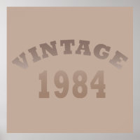 Geboren 1984 Vintager Geburtstag