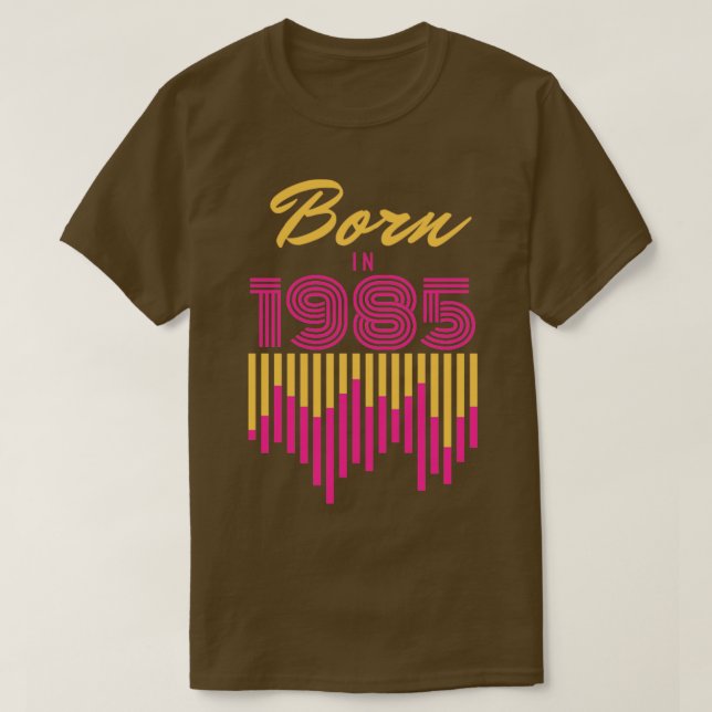 Geboren 19851 T-Shirt (Design vorne)