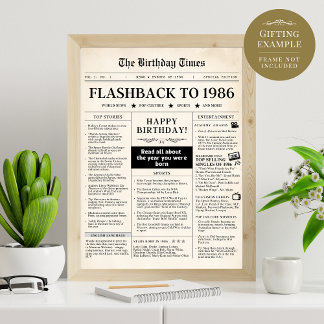 Geboren 1986 Fun Newspaper