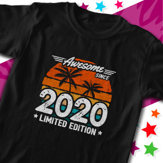 Geboren 2020 Limited Edition Retro Phantastisch se T-Shirt