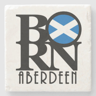 GEBOREN Aberdeeen Steinuntersetzer