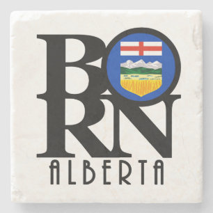 GEBOREN Alberta Steinuntersetzer