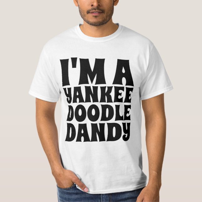 GEBOREN AM 4. JULI, PATRIOTIC MENS T - Shirt (Vorderseite)