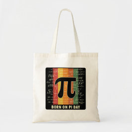 Geboren am Pi Day Retro Math Tragetasche